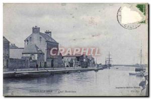 Old Postcard Isigny sur Mer Who Bounisseau