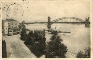 CPA AK Bonn- Rheinbrucke und Rheinanlagen GERMANY (883893)