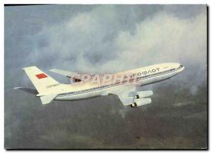 Postcard Modern Jet Aviation Aeroflot Russian Russia