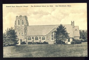 East Northfield, Massachusetts/MA/Mass Postcard, Russell Sage Chapel