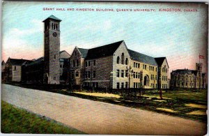 Postcard SCHOOL SCENE Kingston Ontario ON AK6280