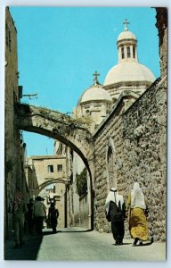 JERUSALEM The Via Dolorosa ISRAEL Postcard