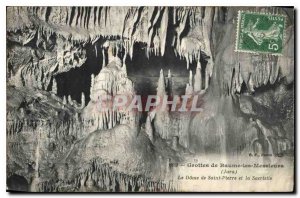 Postcard Ancient Caves of Baume les Messieurs Jura Dome of St. Peter and the ...