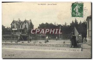 Old Postcard La Baule Tennis Game