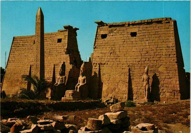 CPM Luxor – Luxor Temple – Great Pylon and Obelisk of Ramses II EGYPT (852855)