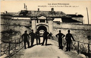 CPA Les Alpes BRIANCON - Entrée du Fort des 3 Tétes (454020)