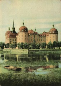Vintage Postcard Barockmuseum Schlob Palace Moritzburg Saxony Germany DE