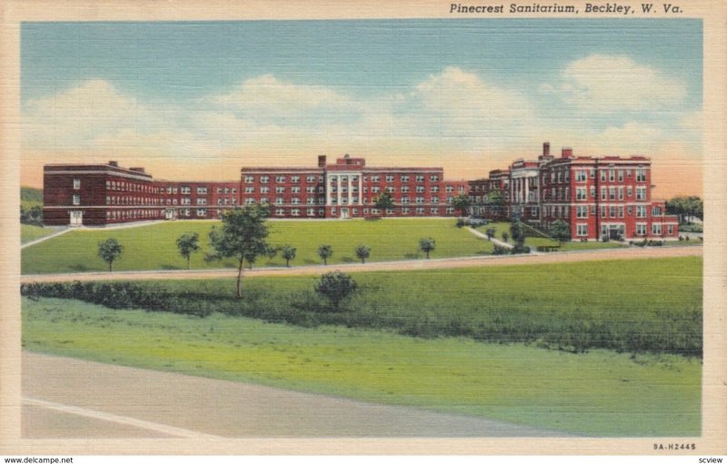 BECKLEY, West Virginia, 1930-40s; Pinecrest Sanitarium