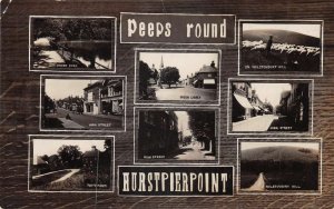 Hurstpierpoint England Peeps Round Multiview Real Photo Postcard AA66802
