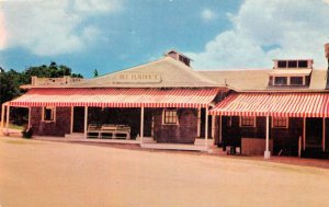 Oak Bluffs Massachusetts Rice Playhouse Entrance Vintage Postcard U876