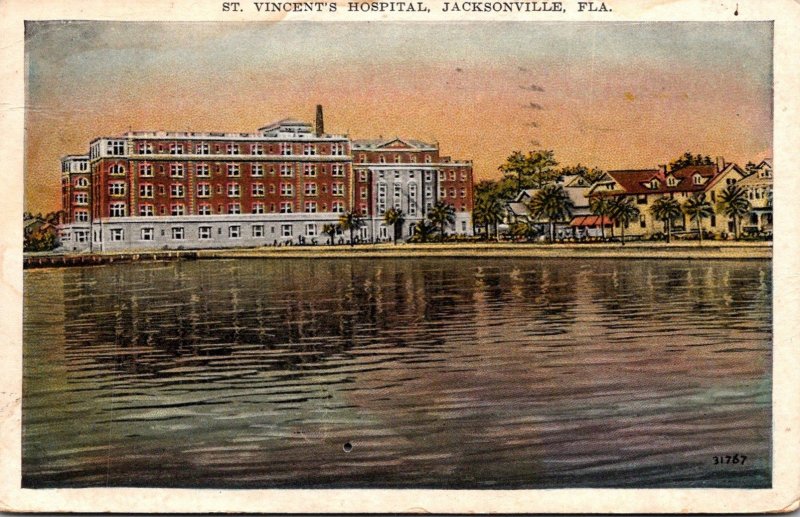 Florida Jacksonville St Vincent's Hospital 1930