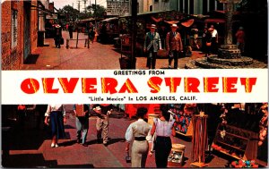 USA Olvera Street Los Angeles California Chrome C005