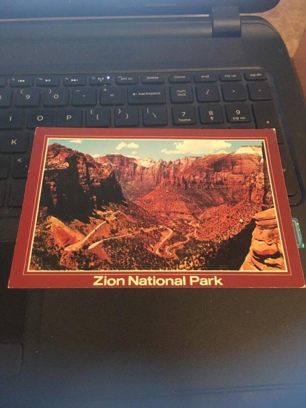 Vtg Postcard: Zion National Park