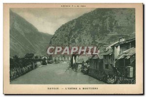 Old Postcard The Savoy Isere A Moutiers