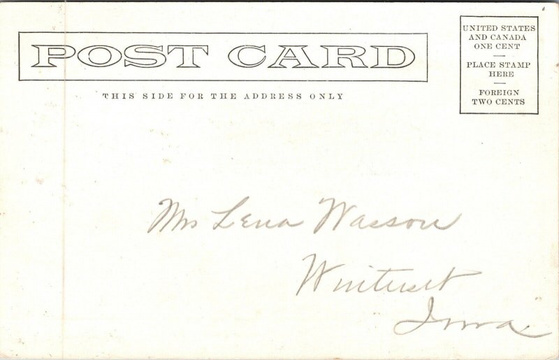 Postcard The Kursal, Manhattan Beach Lake Manawa, Omaha, Nebraska~137038