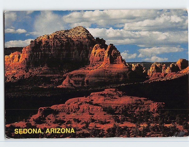 Postcard Red Rocks of Sedona, Oak Creek Canyon, Sedona, Arizona
