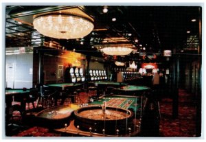 1996 Interior View Main Deck Casino Mississippi Belle II Mississippi MS Postcard