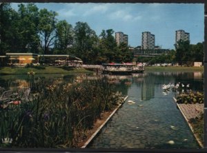 Post Card Stuttgart Germany Unterer Anlagensee