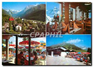 Postcard Modern Ristis Brunni Engelberg