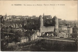 CPA Fougeres vue generale (1237516)