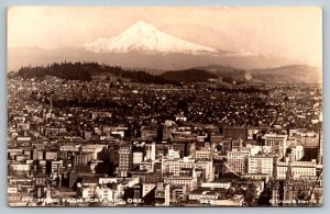 RPPC Oregon Postcard - Mt. Hood From Portland