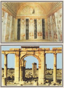 Syria Entrance To Straight Street Three Brothers Grave 2x Postcard s