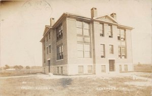 LPS50 NORTHEAST Maryland School RPPC Postcard
