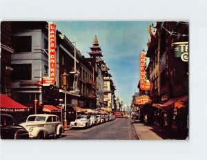 Postcard Chinatown, San Francisco, California