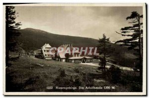 Old Postcard Riesengebirge Die Adolfbaude Poland