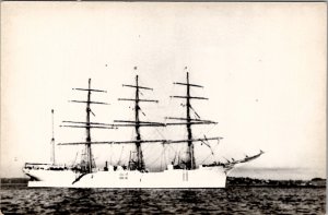 Portland Harbor Maine Ship As Seen in 1941 Postcard Z17