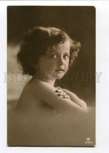 257751 NUDE Girl in light PHOTO Vintage POST 1913 y KRONSTADT