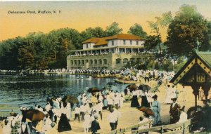 Buffalo NY, New York - Well Dressed Crowd at Delaware Park - DB