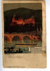 213945 GERMANY HEIDELBERG by Hoffmann Vintage postcard