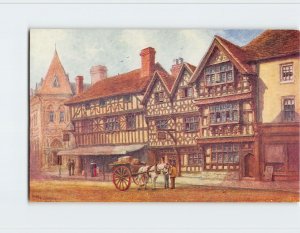 Postcard Harvard House And Garrick Inn By W. W. Quatremain England