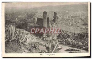 Postcard Old Fez Vue Generale