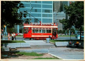 Michigan Detroit The Little Red Trolley