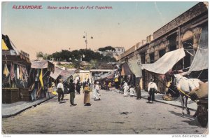 ALEXANDRIA , Egypt , 00-10s ; Bazar arabe pres du Fort napoleon