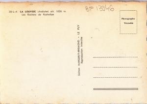 BF13946 la louvesc ardeche les roches de rochelipe  france  front/back image