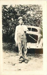 1940s Mousey Gray Pineridoe Arkansas RPPC real photo postcard 773 