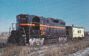 Minnesota Valley Transportation Number 281 EMD GP-9 Locomotive at Morton Minn...