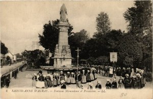 CPA Ste-ANNE-d'AURAY - Fontaine Miraculeuse et Procession (431402)