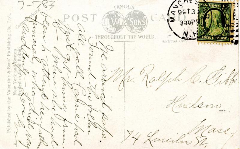 NH - Manchester. Amoskeag Mills Chimney