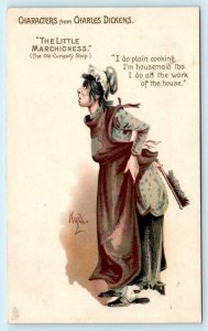 Tuck THE LITTLE MARCHIONESS Charles Dickens Character ca 1910s KYD  Postcard