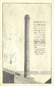 Concrete Chimney - Detroit, Michigan MI  