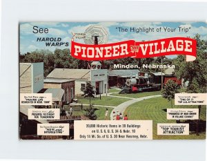 Postcard Harold Warp's Pioneer Village, Minden, Nebraska