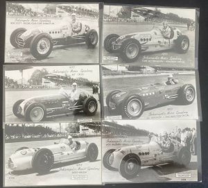 Mint Indy 500 Real Photo Postcard 33 Starters 1953 Indianapolis Motos Speedway