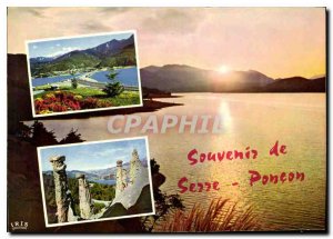 Modern Postcard Souvenir de Serre Poncon