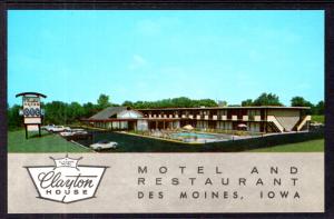Clayton House Motel and Restaurant,Des Moines,IA