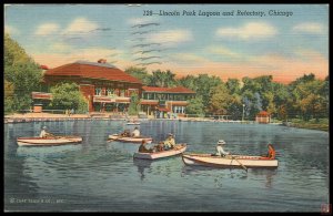 Lincoln Park Lagoon and Refectory, Chicago, ILL