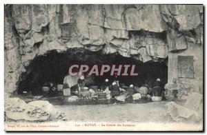 Old Postcard Cave Caves leveuses Royat